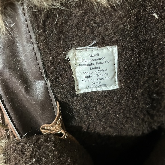 Northside Bishop Tan Nordic Winter Boots Size 9 - Picture 8 of 9